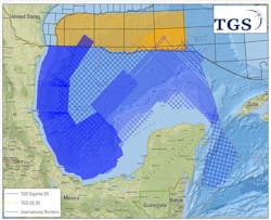 TGS Gigante 2D seismic survey offshore Mexico TGS Gigante 2D seismic survey offshore Mexico