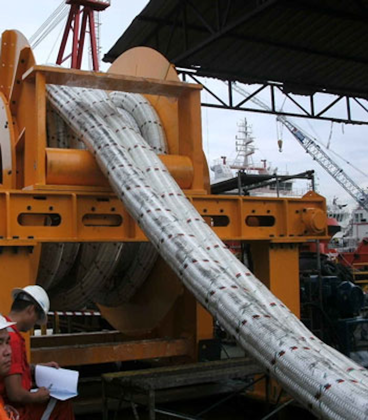 FPSO mooring lines