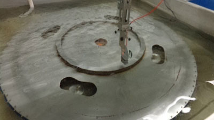 Immersion ultrasonic testing at Exova