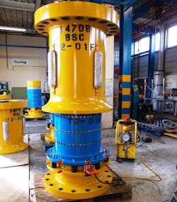 First Subsea Relatchable bend stiffener First Subsea Relatchable bend stiffener