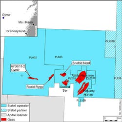Statoil Gymir prospect in the Norwegian Sea Statoil Gymir prospect in the Norwegian Sea