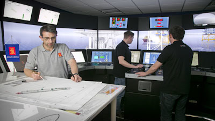 Kongsberg Maritime’s Houston training center