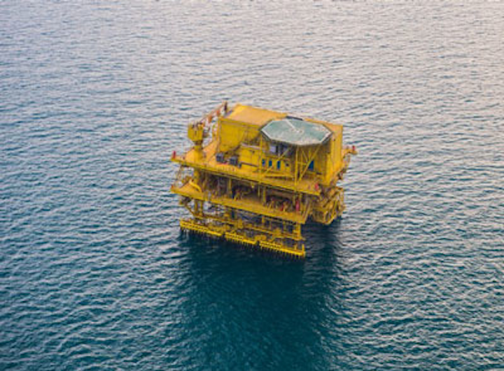 TP-20 tie-in platform offshore Saudi Arabia