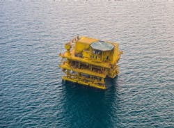 TP-20 tie-in platform offshore Saudi Arabia TP-20 tie-in platform offshore Saudi Arabia