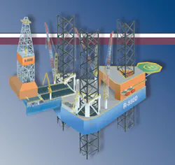R-550D design jackup drilling rig R-550D design jackup drilling rig