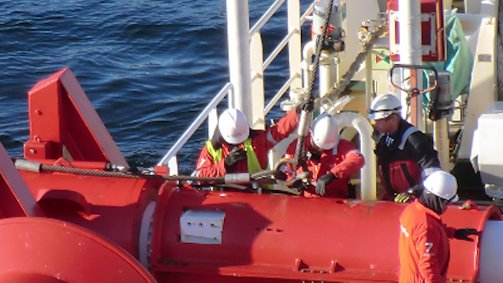 CIS recently completed a subsea piling operation for Subsea 7 from the S/V Seven Falcon.