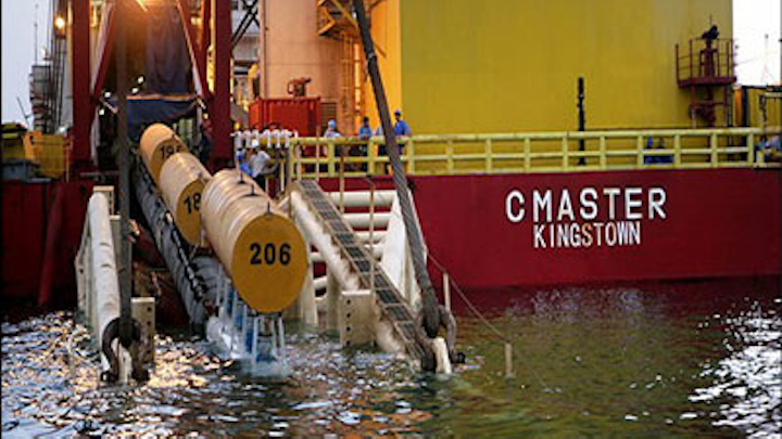 Subsea pipelay for South Pars phases 20 and 21