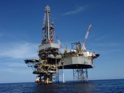 West Prospero jackup drilling rig offshore Malaysia West Prospero jackup drilling rig offshore Malaysia