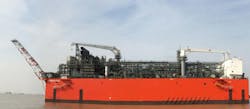 Exmar's Caribbean FLNG Exmar's Caribbean FLNG
