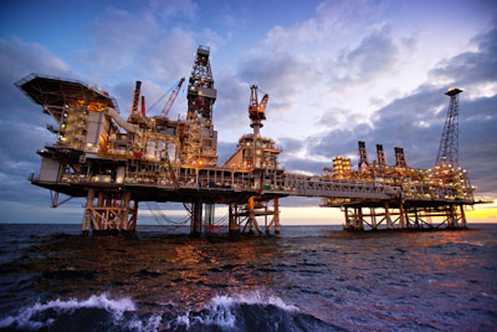 Deepwater Gunashli platform