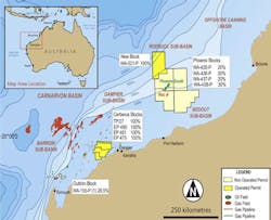 Carnarvon Petroleum exploration acreage offshore Australia Carnarvon Petroleum exploration acreage offshore Australia
