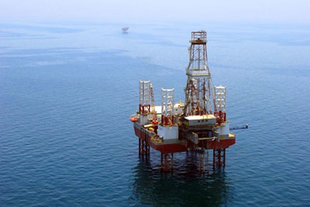 Hengam oil field offshore Iran