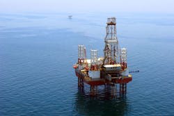 Hengam oil field offshore Iran Hengam oil field offshore Iran
