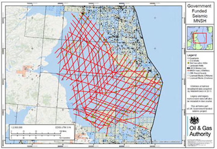 Mid North Sea High geological exploration by Heriot-Watt University funded by OGA