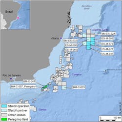Presalt block BM-C-33 in the Campos basin offshore Brazil