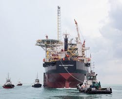 FPSO Prof. John Atta Mills offshore Ghana FPSO Prof. John Atta Mills offshore Ghana