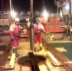 First Subsea tool recovers difficult to reach caisson.