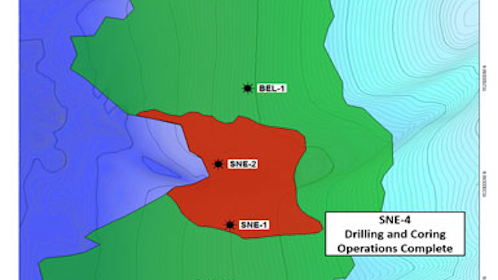 Deepwater SNE appraisal wells offshore Senegal