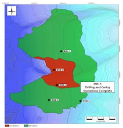 Deepwater SNE appraisal wells offshore Senegal