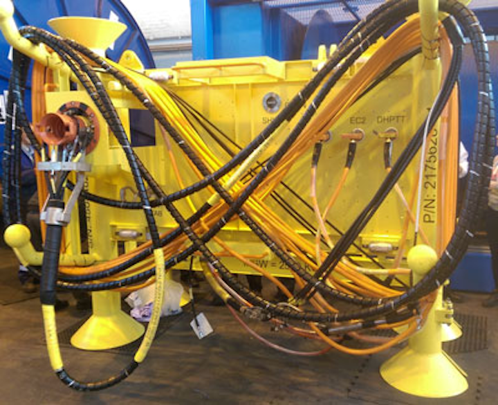 Webtool on Shah Deniz subsea jumper frame