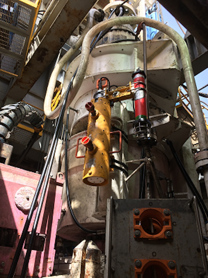 Fugro supplied its Wellhead and Riser Instrumentation Service