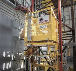 Protea 0.5-ton SWL cargo lift system