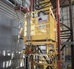 Protea 0.5-ton SWL cargo lift system Protea 0.5-ton SWL cargo lift system