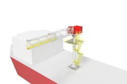 MaXccess AM-Series of active motion compensated gangway system