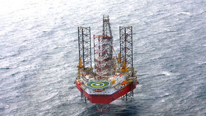 Seadrill's West Cressida jackup drilling rig
