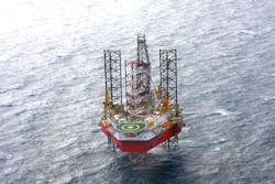 Seadrill's West Cressida jackup drilling rig Seadrill's West Cressida jackup drilling rig