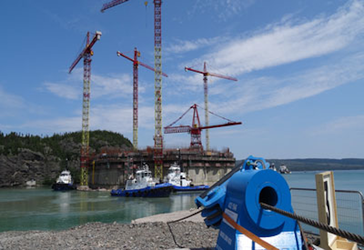 Hebron gravity-based structure