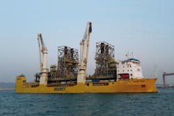 BigLift Shipping's Happy Star heavy-lift vessel BigLift Shipping's Happy Star heavy-lift vessel