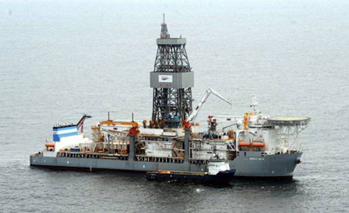 Ensco's DS-6 ultra-deepwater drillship