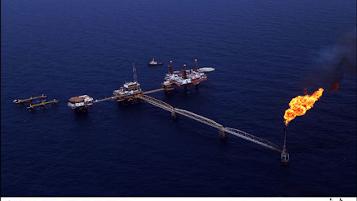Forouzan oil field development in the Persian Gulf