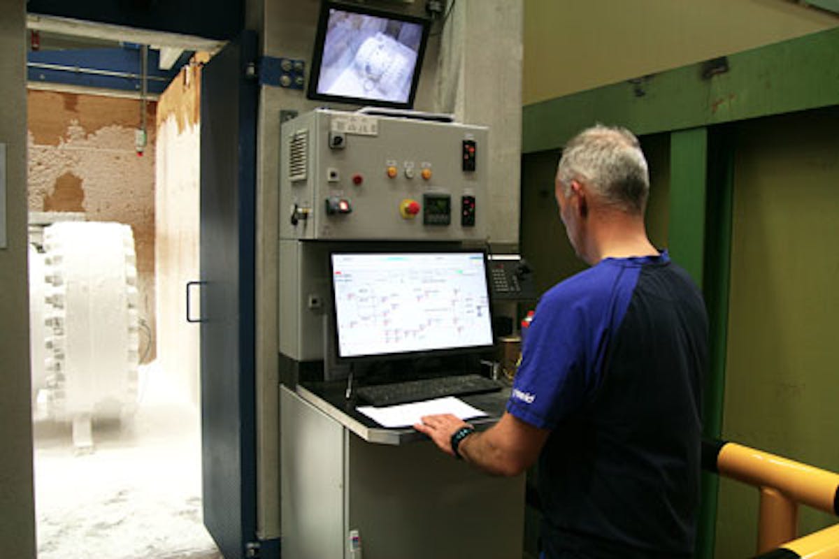 Test bunker at the Mokveld production facility in the Netherlands