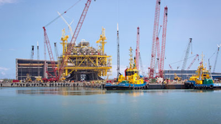 McDermott's Altamira, Mexico fabrication facility