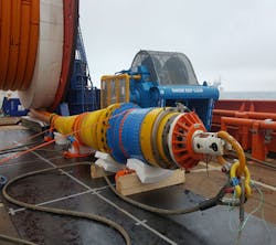 First Subsea bend stiffener connector