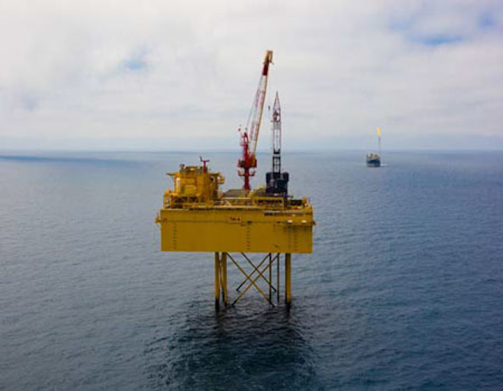 Maari oil field development offshore New Zealand