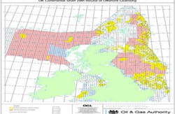 UK continental shelf 29th round of offshore licensing