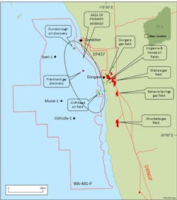WA-481-P in the North Perth basin offshore Western Australia WA-481-P in the North Perth basin offshore Western Australia
