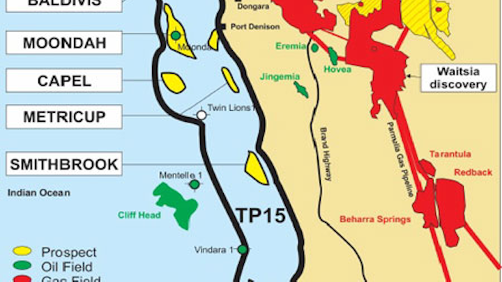 TP/15 permit offshore Western Australia