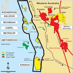 TP/15 permit offshore Western Australia TP/15 permit offshore Western Australia