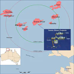 Tassie Shoal Projects offshore northern Australia Tassie Shoal Projects offshore northern Australia