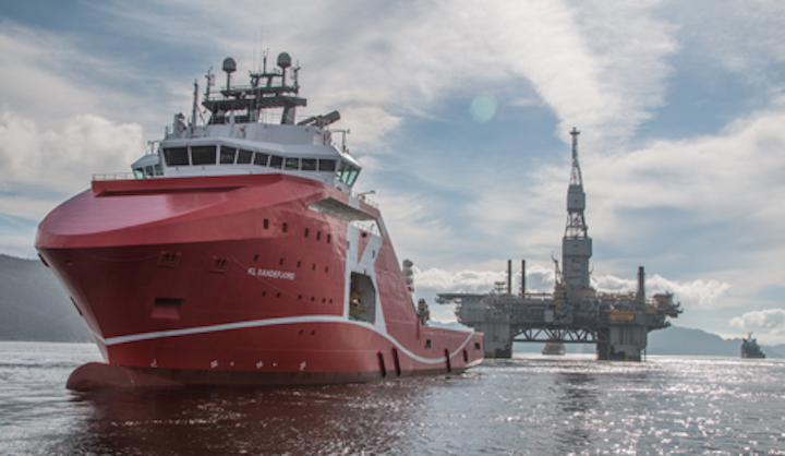Njord A semisubmersible platform