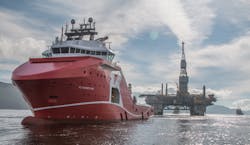 Njord A semisubmersible platform Njord A semisubmersible platform