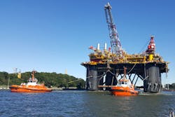 FPF-1 floating production semisubmersible FPF-1 floating production semisubmersible