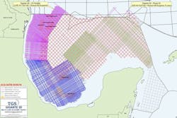 Gigante 2D seismic survey offshore Mexico