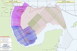 Gigante 2D seismic survey offshore Mexico Gigante 2D seismic survey offshore Mexico