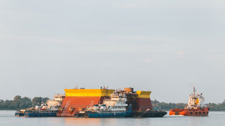 Jacket for the offshore ice-resistant stationary platform #2 for the V.Filanovsky field