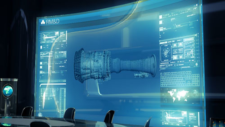 GE Oil & Gas model digital turbine